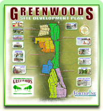 Greenwoods Heights Location Map