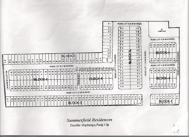 Subdivision Map