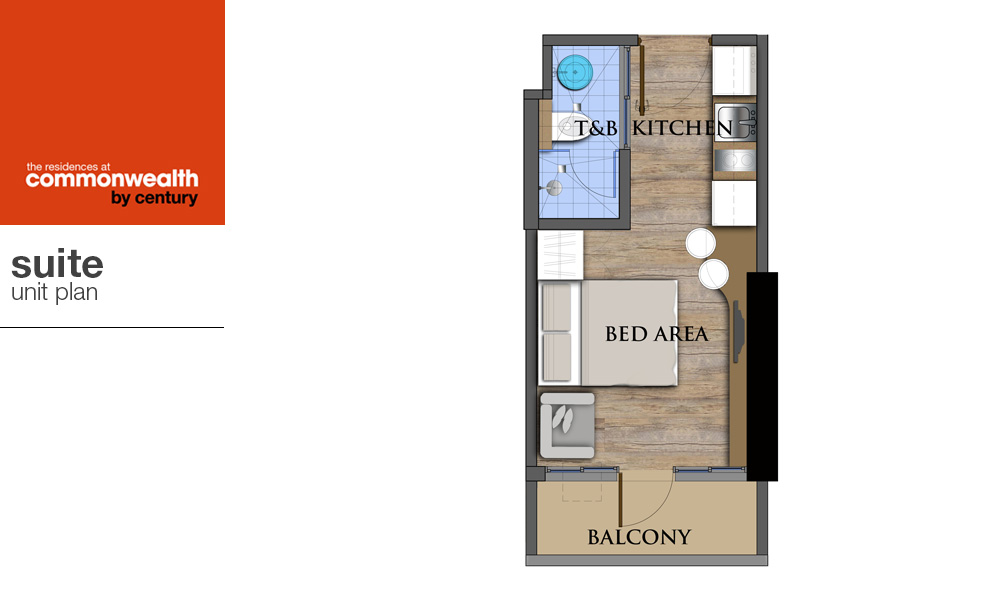 The Commonwealth Residences By Century Properties Quezon City  rico 0916 435 0970