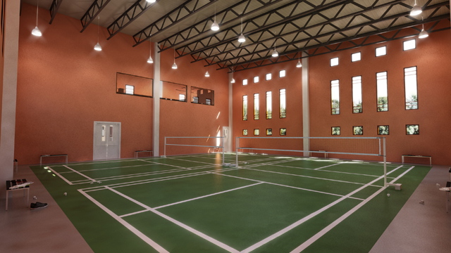badminton court