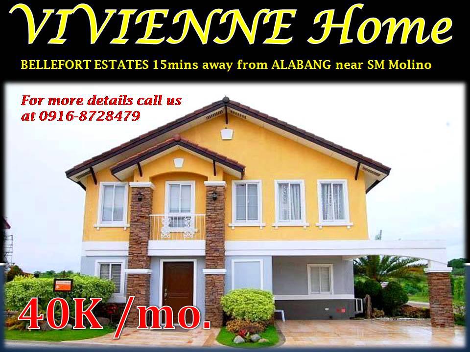 Vivienne at Bellefort 5rooms near Alabang