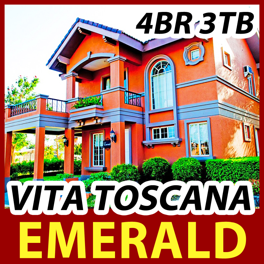 HOUSE FOR SALE BACOOR Emerald Vita Toscana Crown Asia Cavite