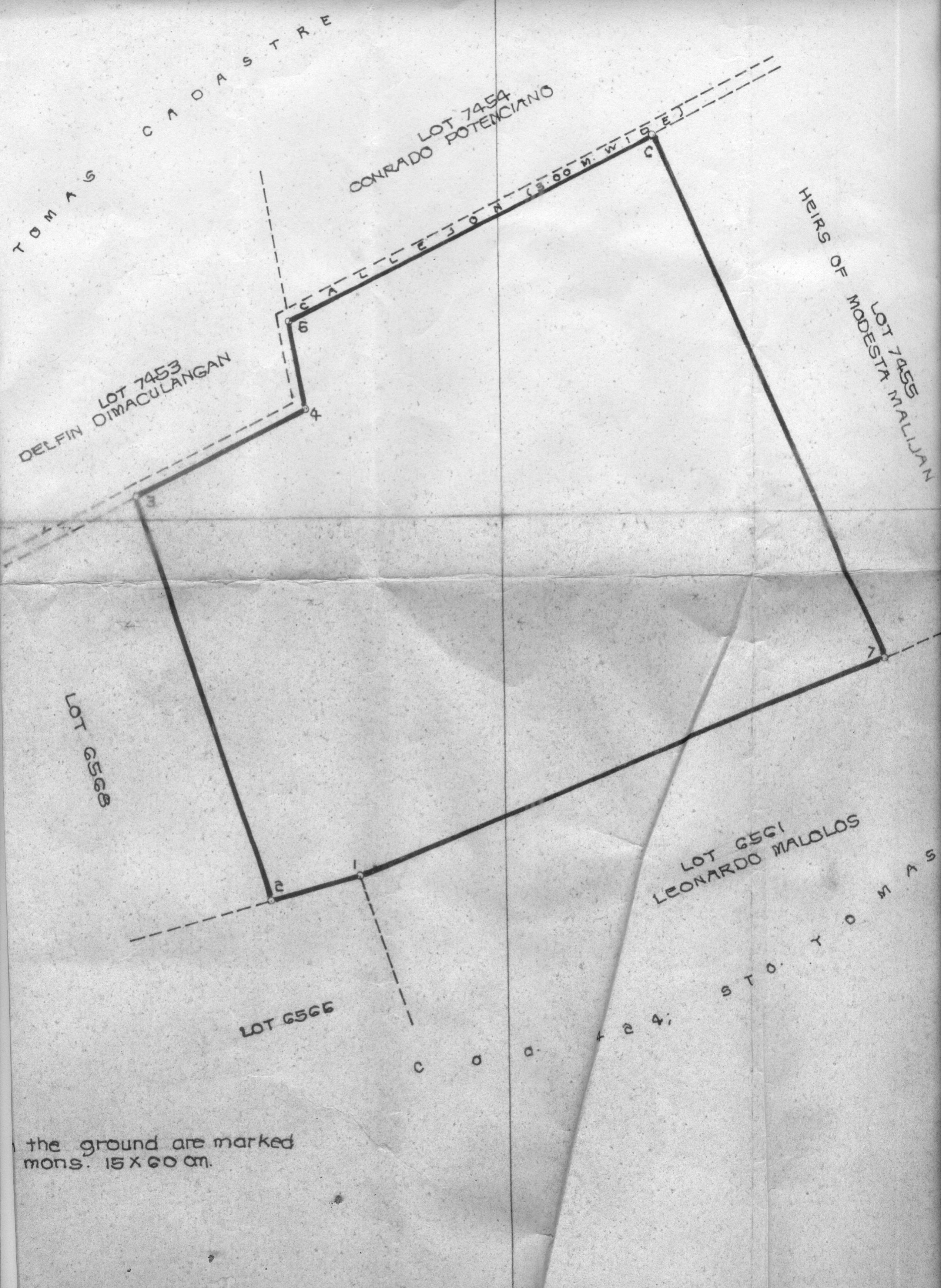 Lot plan