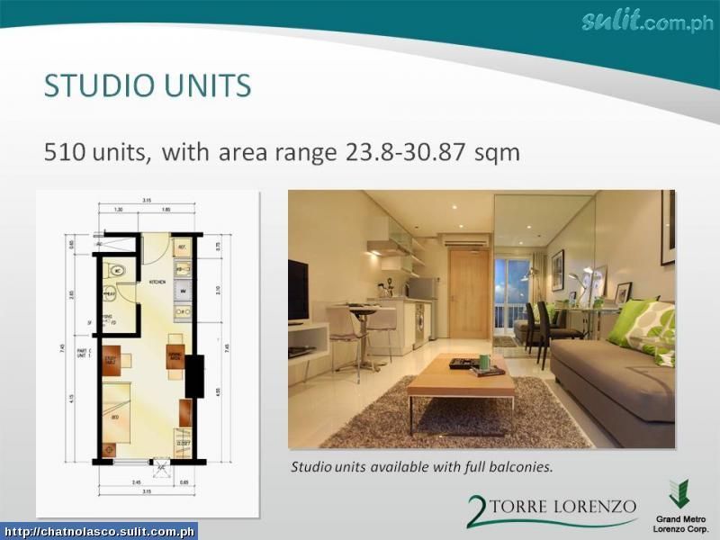 STUDIO UNIT LAYOUT