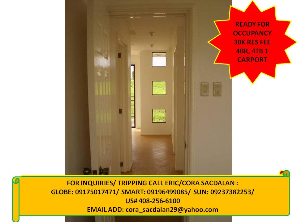 single detached 4 bedrooms rush for sale