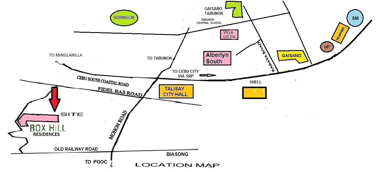 Alberlyn Box Hill Residences Location Map