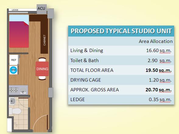 studio floor plan