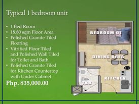 1 BR details