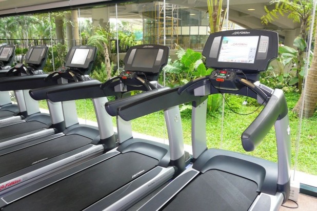 Fitness Center Treadmills