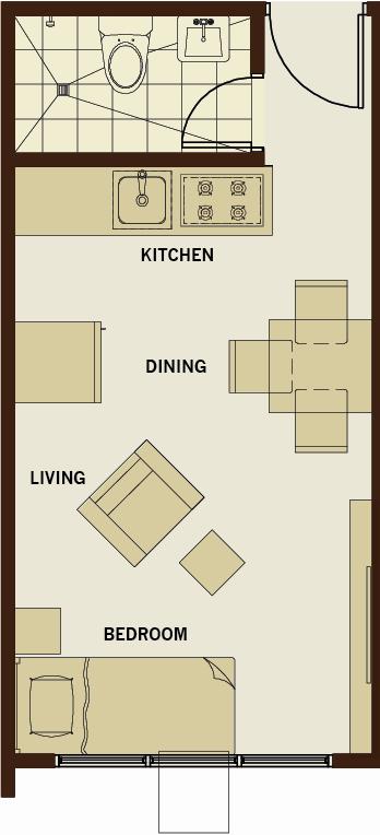 Studio Floor Plan