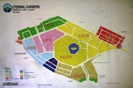 ETERNAL GARDENS MAP