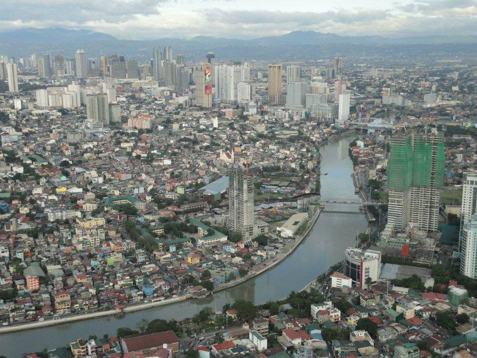 mandaluyong-Ortigas skyline view from the balcony