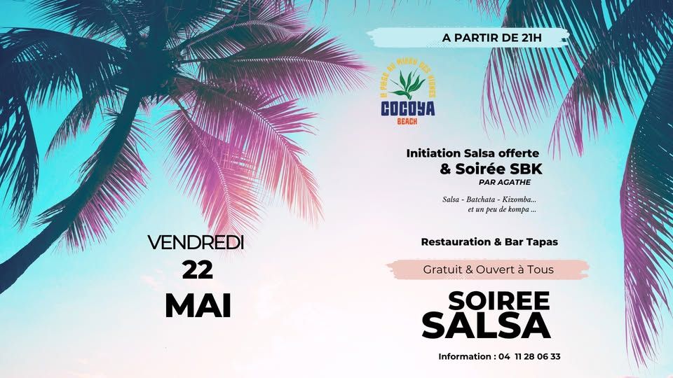 INITIATION SALSA & SOIRÉE SBK BY AGATHE D’ANGERS