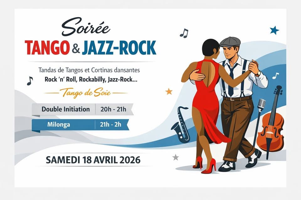 Soirée tango & jazz-rock