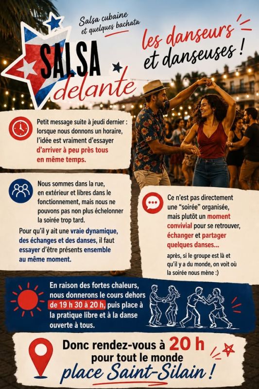 les 4 S Soirée Salsa Saint Silain