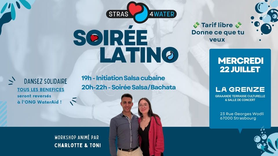 🔥 Soirée Salsa & Bachata – Workshop + Danse 💃