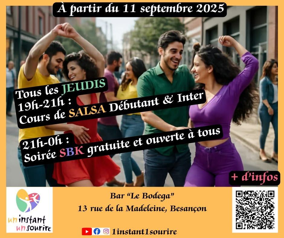 Cours de salsa et soirées SBK