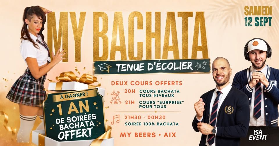 Soirée Bachata / Spéciale Rentrée 🎓🎒 • Aix