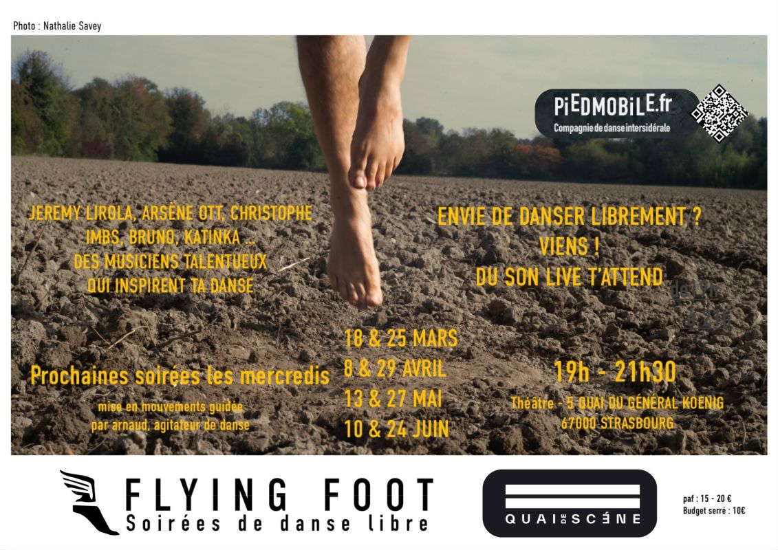 Flying foot - soirée de danse libre