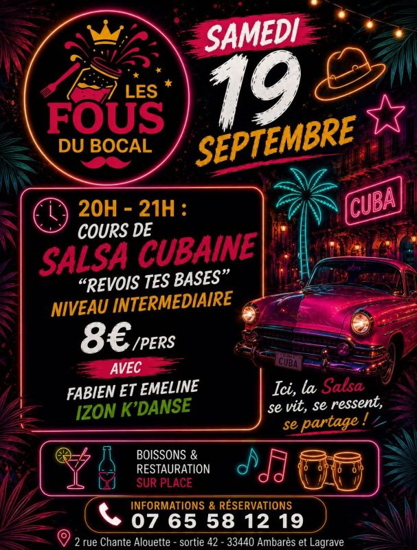 Soirée Latino Salsa/Bachata/Kizomba