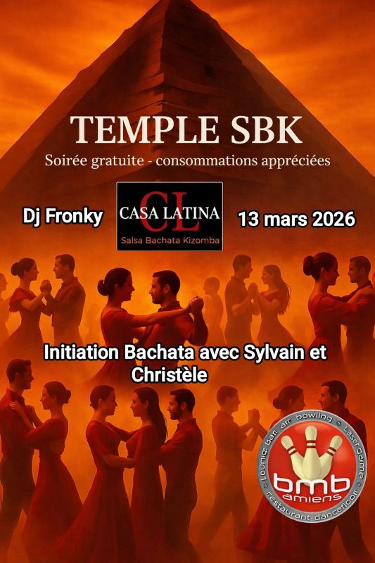 Soirée initiation Bachata + soirée SBK