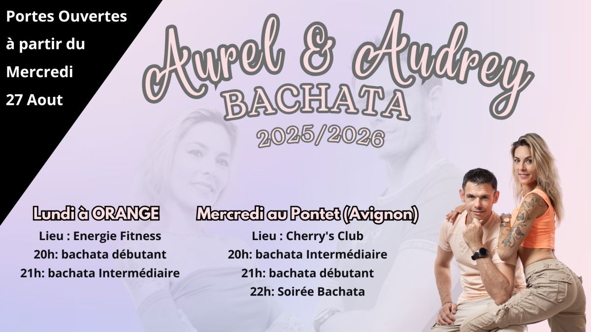Mercredi Bachata Avignon Cours et Soirée