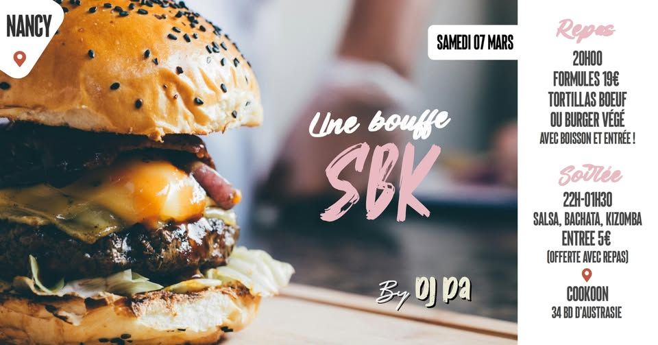 Bouffe & soirée SBK @COOKOON NANCY