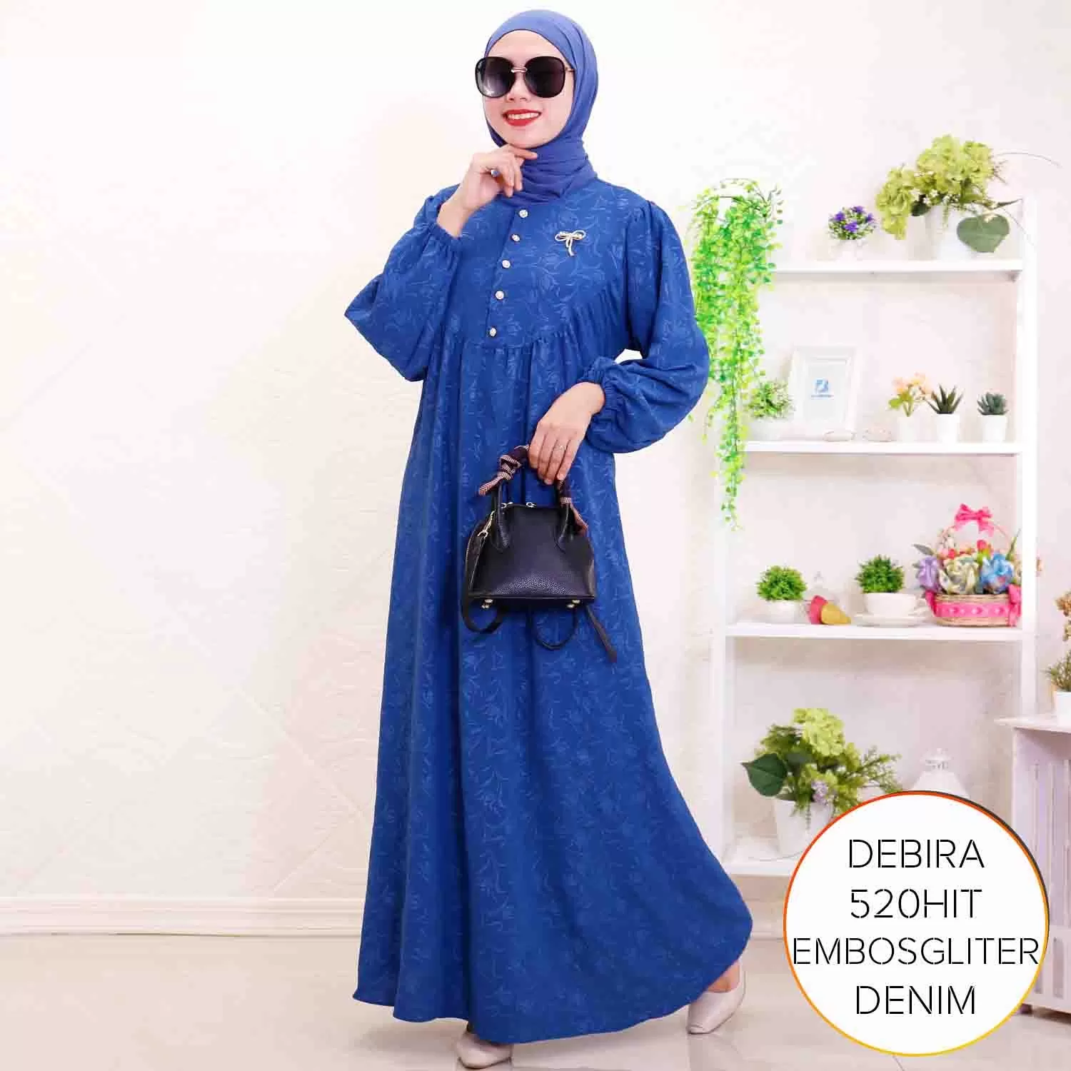 Gamis Embos Jumbo Busui Wudhu Frendly Debira E 4