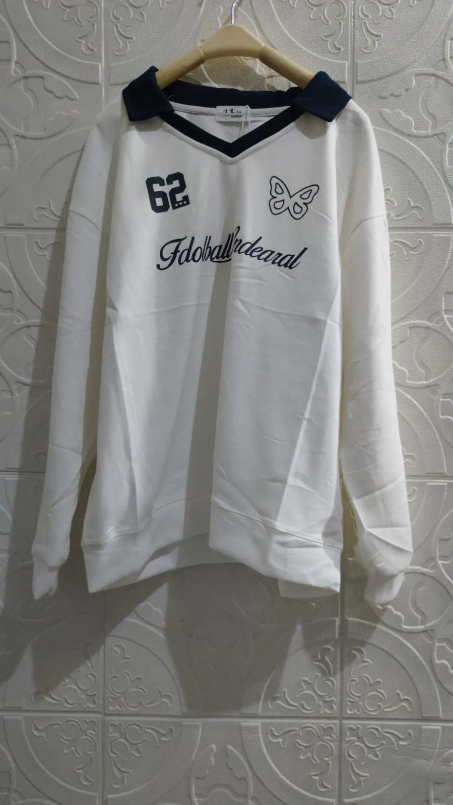 Gevanza Sweater Wanita Lengan Panjang Korean Style Kaos Spandex Tebal