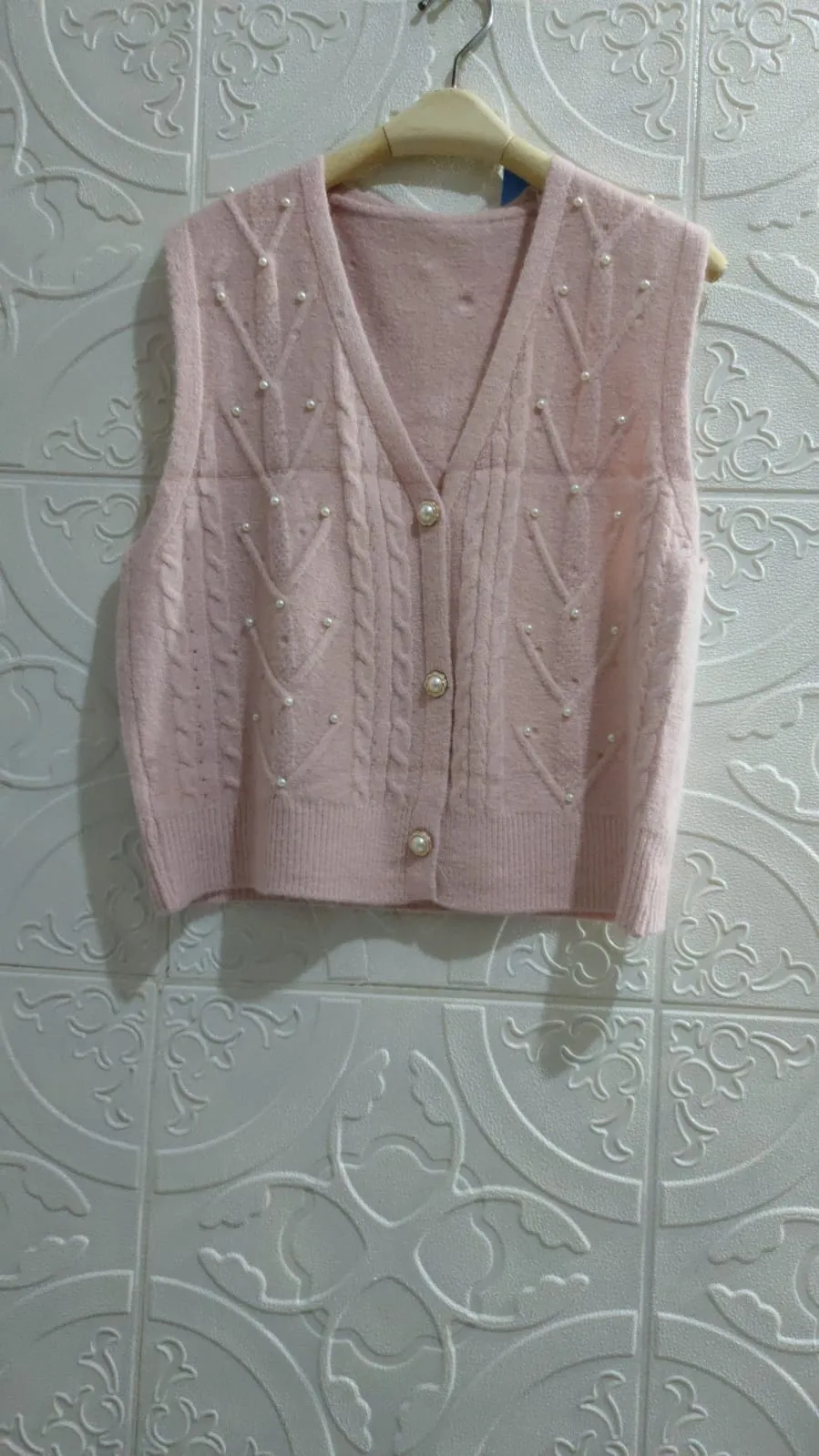 Nurayu Vest Rompi Tanpa Lengan Korean Style Rajut Bkk