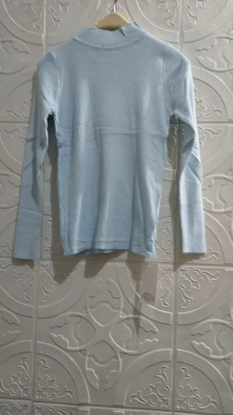 Rafenza Atasan Manset Rajut Sterch Kerah Turtle Neck