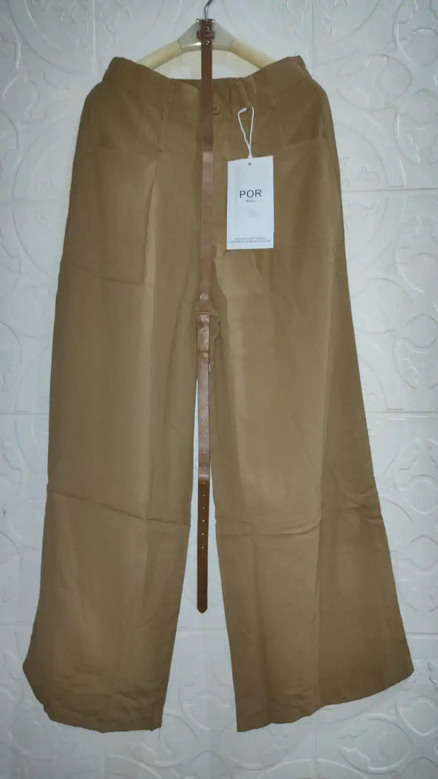 Zazaku Celana Panjang Wanita Pinggang Karet Korean Style Katun Bkk
