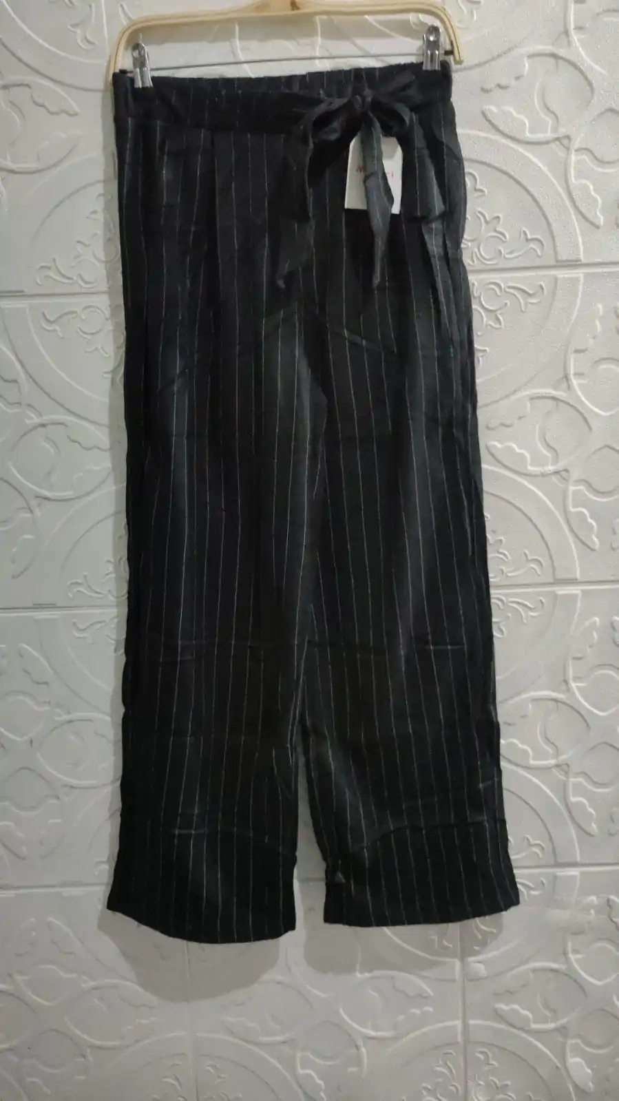 Arfana Celana Panjang Motif Pinggang Karet Katun