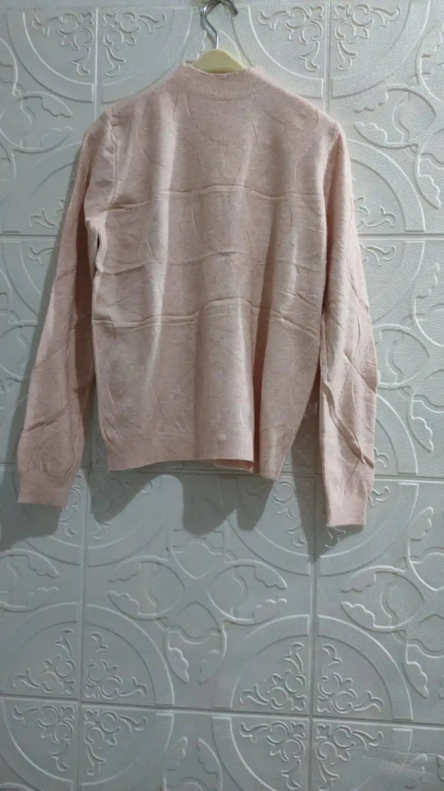Ziaku Atasan Blouse Wanita Lengan Panjang Korean Style Rajut Bkk
