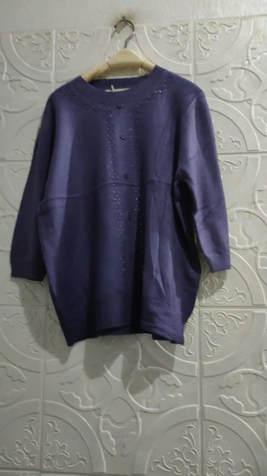 Amirta Atasan Blouse Wanita Lengan Panjang Rajut Bkk