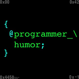 Programmer Humor — @programmer_humor