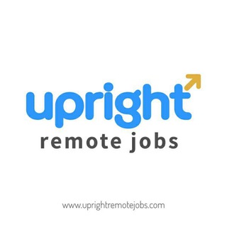 Remote Jobs : uprightremotejobs.com — @remotejobalerts