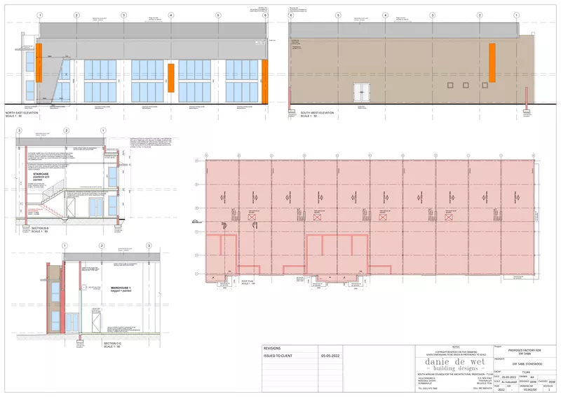 1 320 m² Industrial to let in Kraaifontein, 3 Tanzanite Crescent (floor plan)