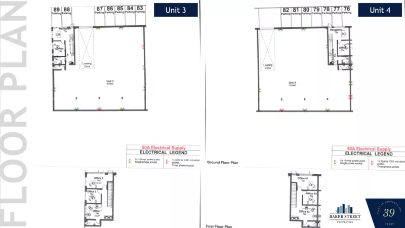509 m² Industrial to let in Blackheath, Wimbledon Industrial Estate (floor plan)