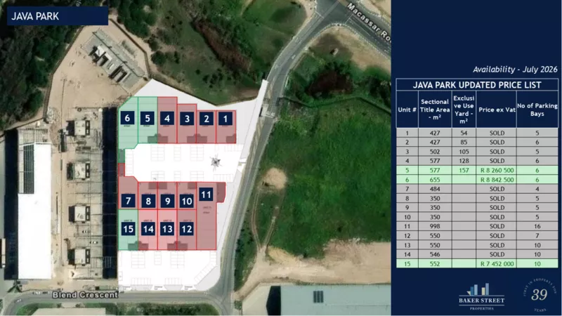 552 m² Industrial for sale in Somerset West, Java Industrial Park (photo 4)