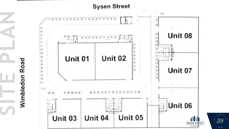 1 616 m² Industrial to let in Blackheath, Wimbledon Industrial Estate (floor plan)