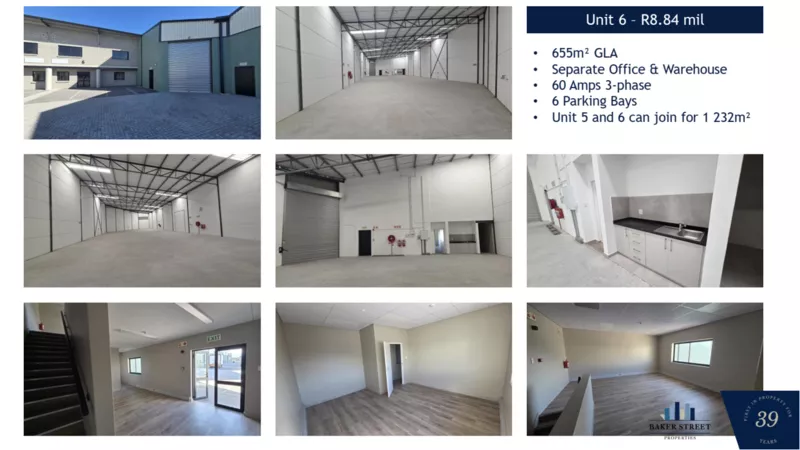 1 232 m² Industrial for sale in Somerset West, Java Industrial Park (photo 6)