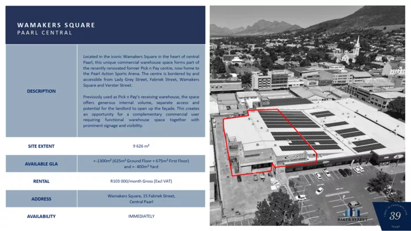 1 300 m² Industrial to let in Paarl, Wamakers Square, Paarl Central (photo 6)