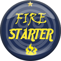 FIRE STARTER Badge