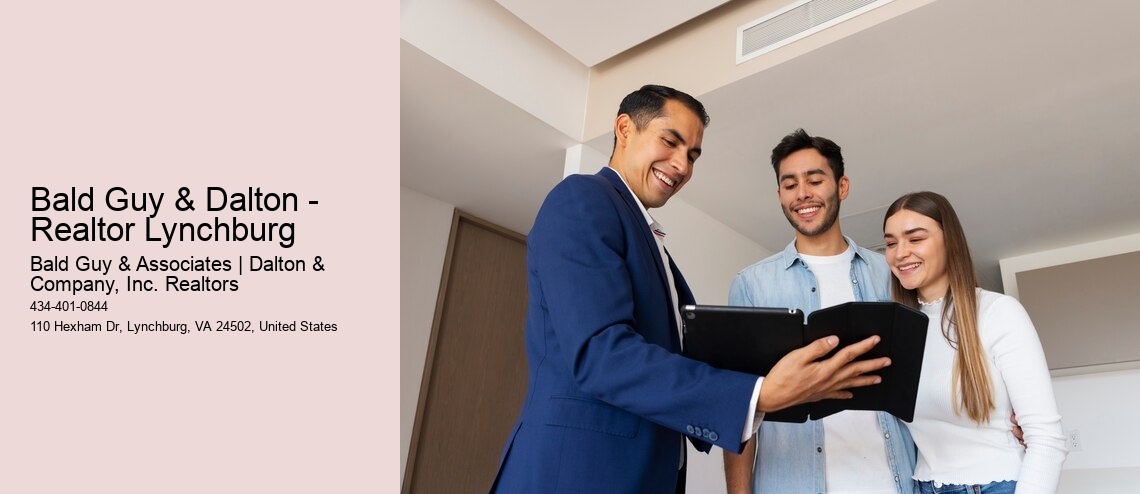 Bald Guy & Dalton - Realtor Lynchburg