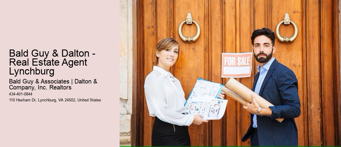 Bald Guy & Dalton - Real Estate Agent Lynchburg