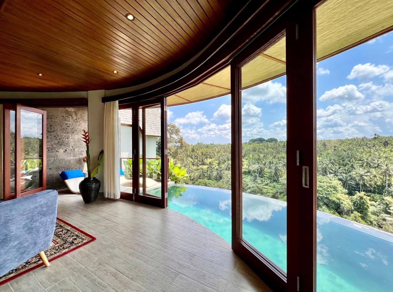 Storied 2BR Villa w/ Sunset Views and Home Office, Ayung Valley Setting, photo 12