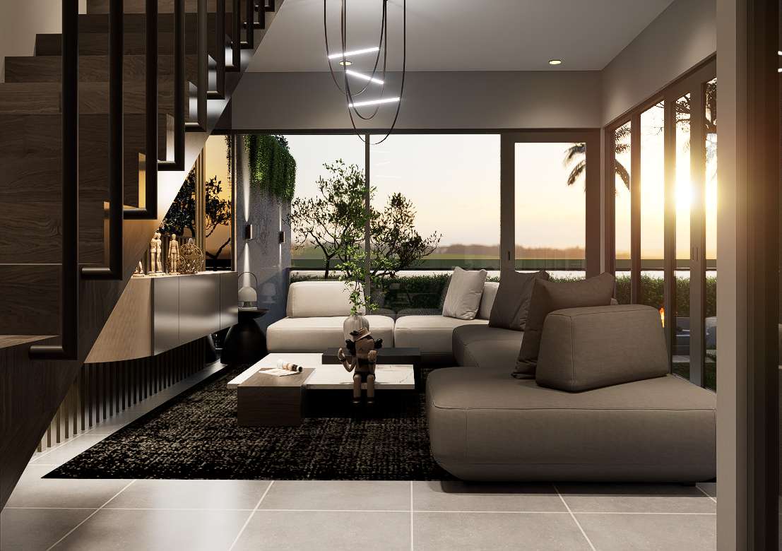 Modern 3BR Villa w/ Rice Field Views, Private Pool & Self-Contained Studio, photo 10