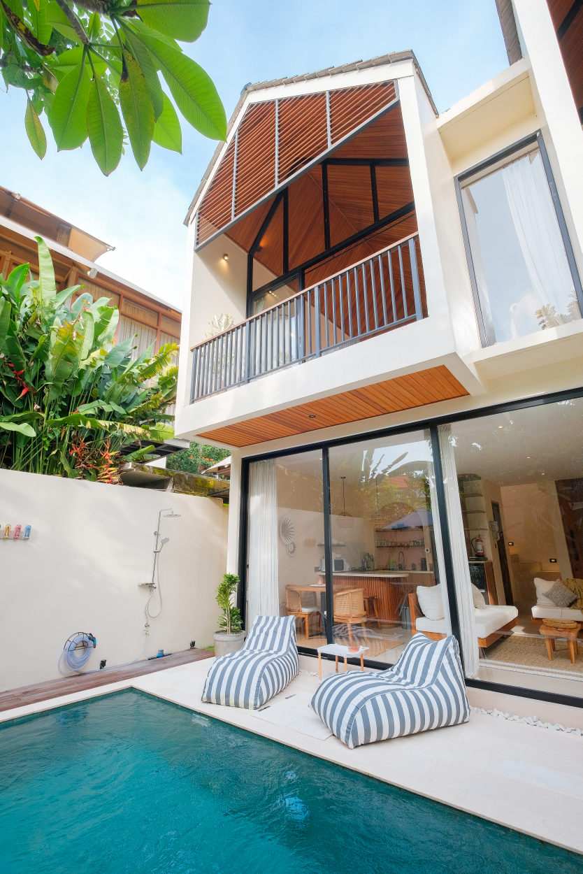 Modern 1BR Townhouse w/ Private Pool, Loft Bedroom & Workspace, photo 23