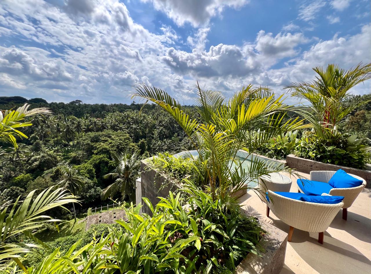 Refined 1BR Villa w/ River View and Sunset Views, Ayung Valley Setting, photo 9